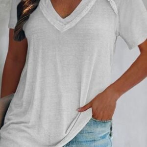 Rosiedress Debi V Neck Short Sleeve T Shirt